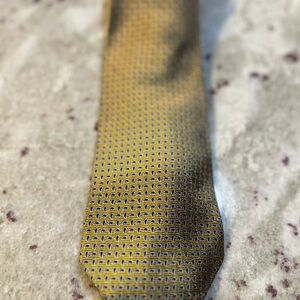Ralph Lauren Yellow and Blue Patterned Tie